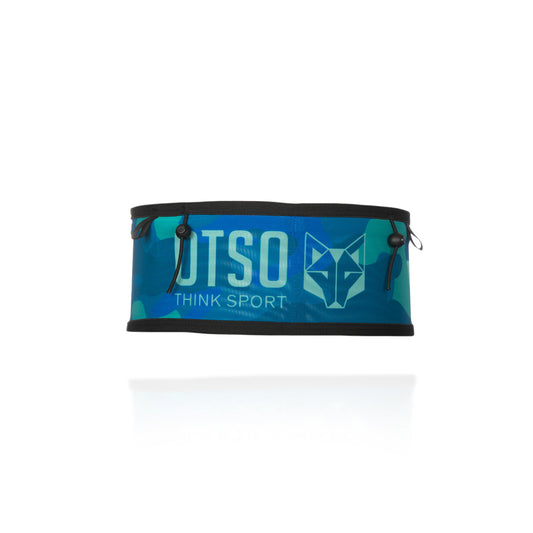 Unisex running belt - Blue camouflage