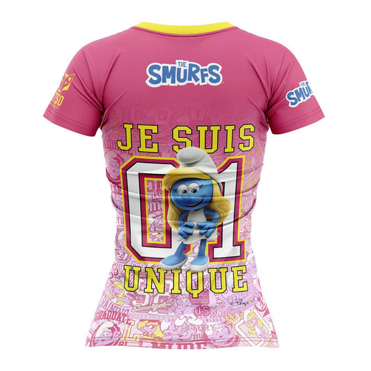 Women's short-sleeved shirt - Smurfs Embraces