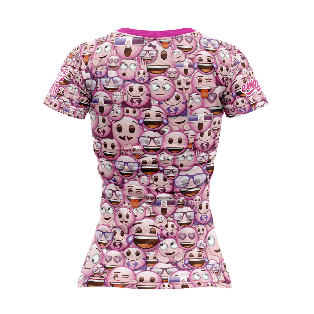 T-shirt Femme manches courtes - Emoji Classic Pink