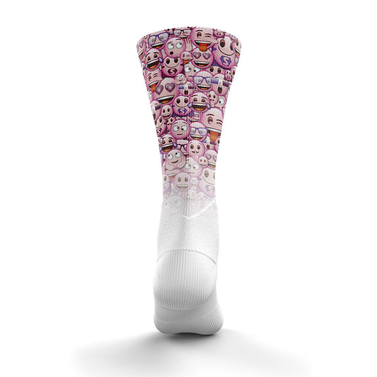 Calzini sublimati - Emoji Classico Rosa (Outlet)