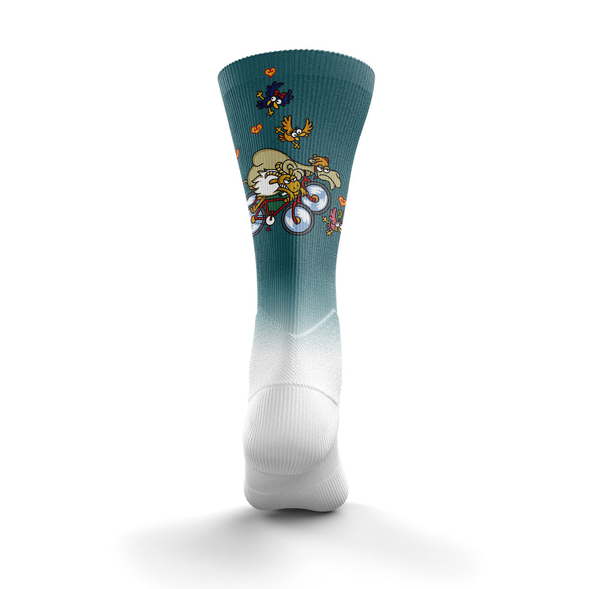 Chaussettes sublimées - Kukuxumusu Bike