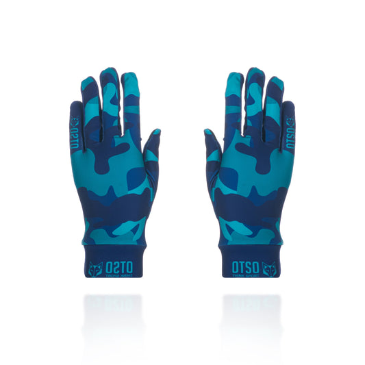 Guanti - Blu Mimetico