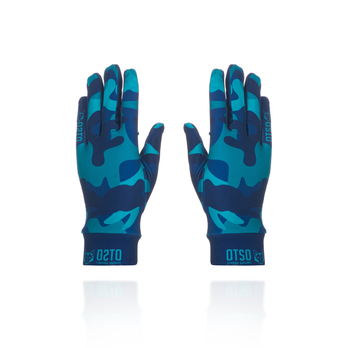 Gants - Camo Blue