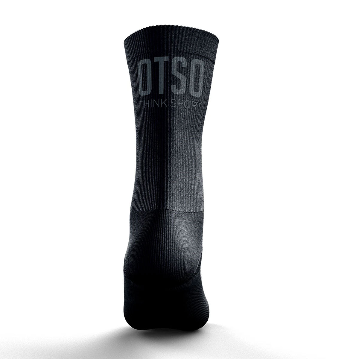 Multisport-Socken halblang - Ganz Schwarz