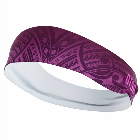 Headband - Maori Bordeaux