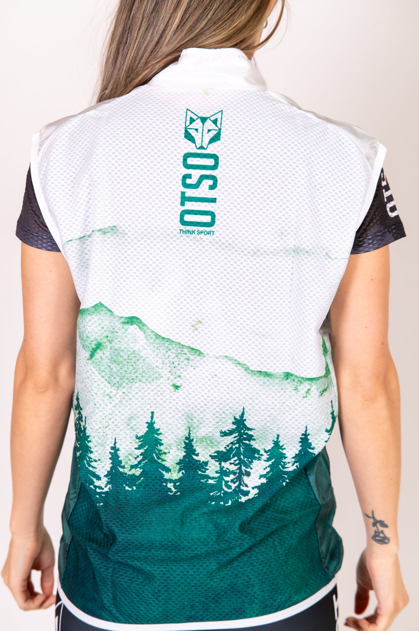 Unisex Running Vest - Green Forest