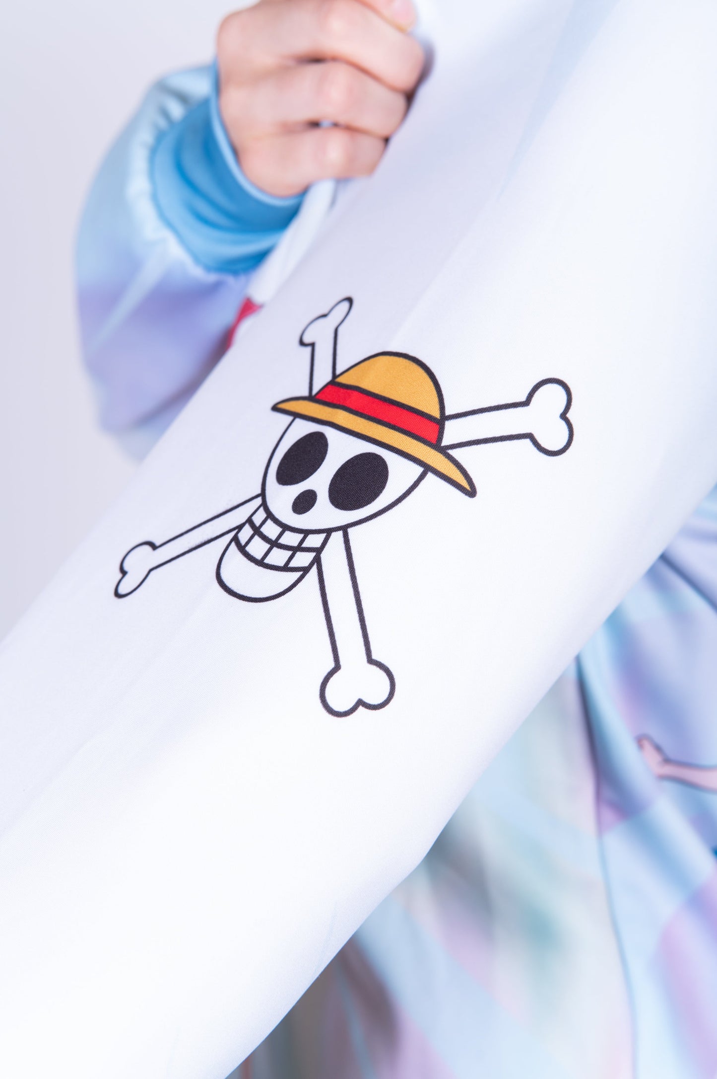 Hooded sweatshirt - One-piece Fishman Luffy and the crew green