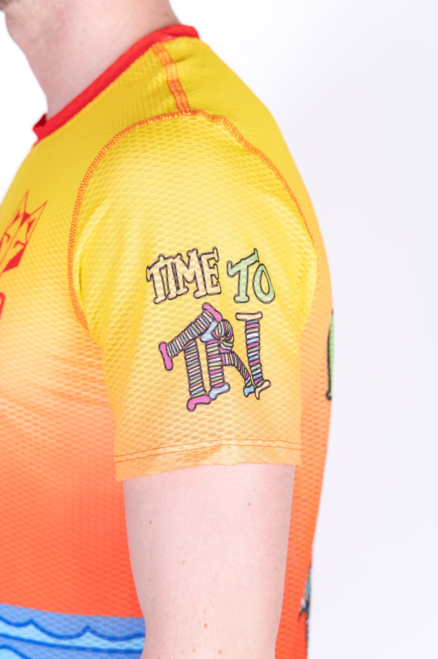 T-Shirt Homme manches courtes - Time to Tri Swim