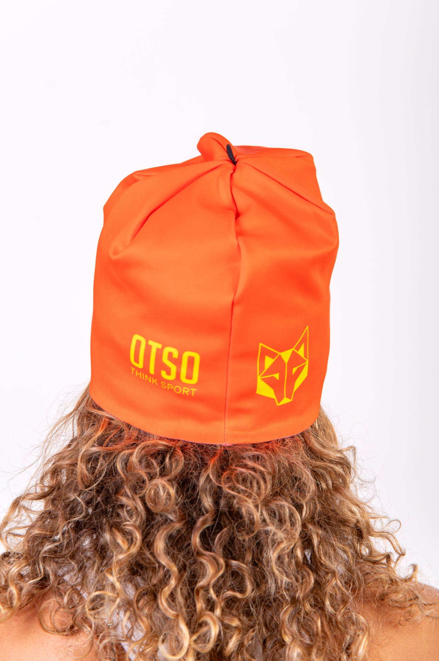 Hat - Bright Orange & Bright Yellow
