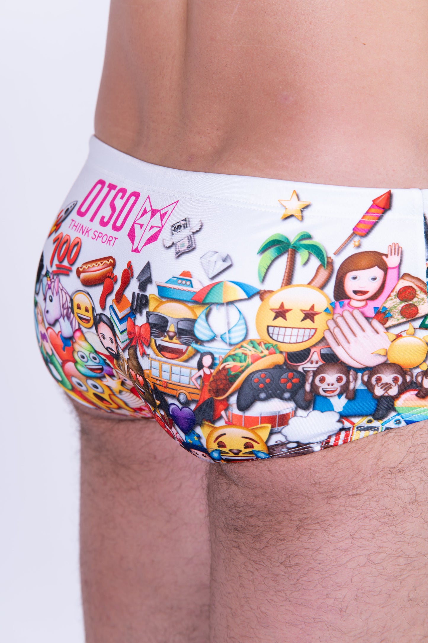 Boxer de bain - Emoji Big Wave