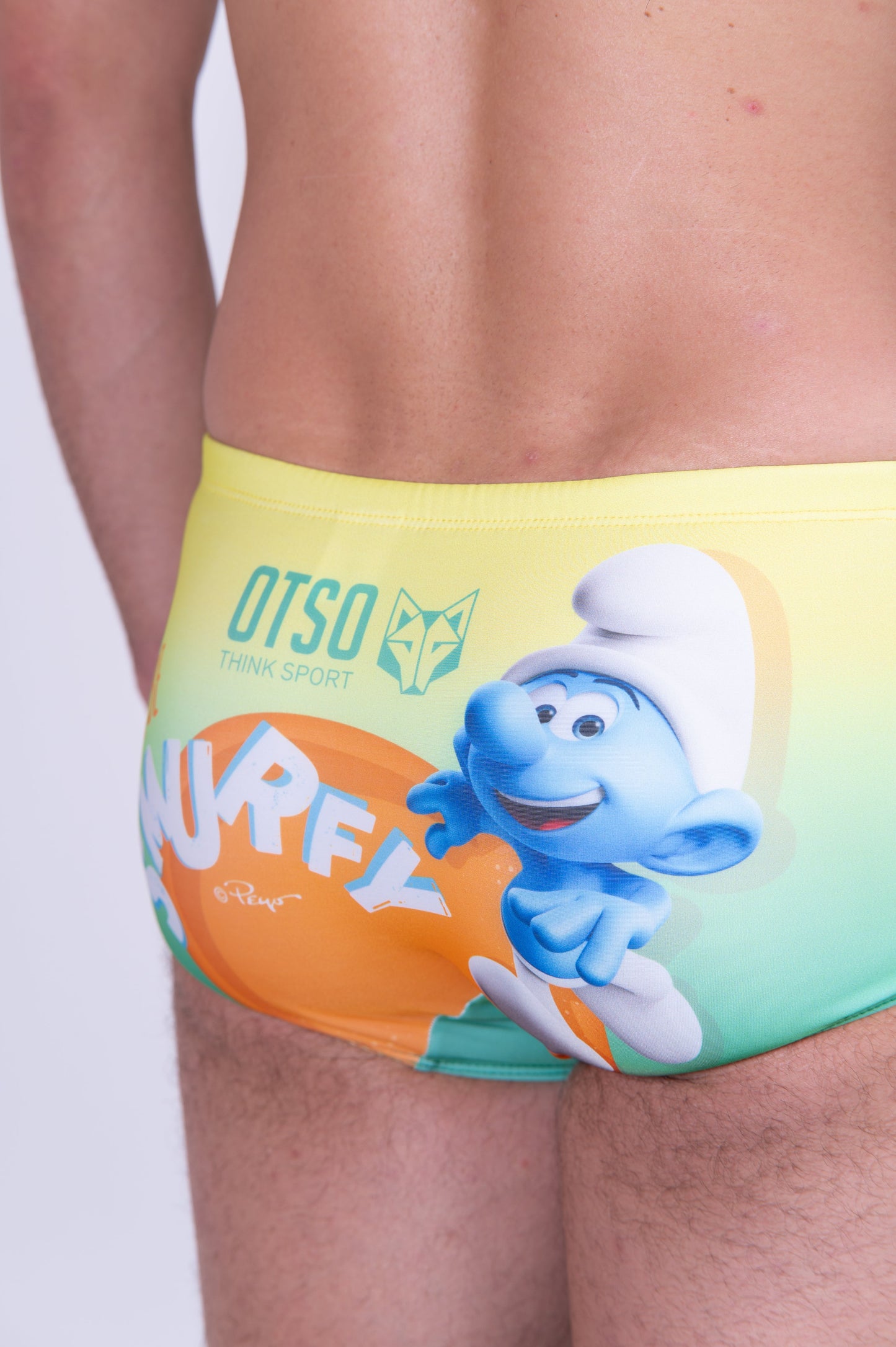 Boxer de bain - Smurf Running