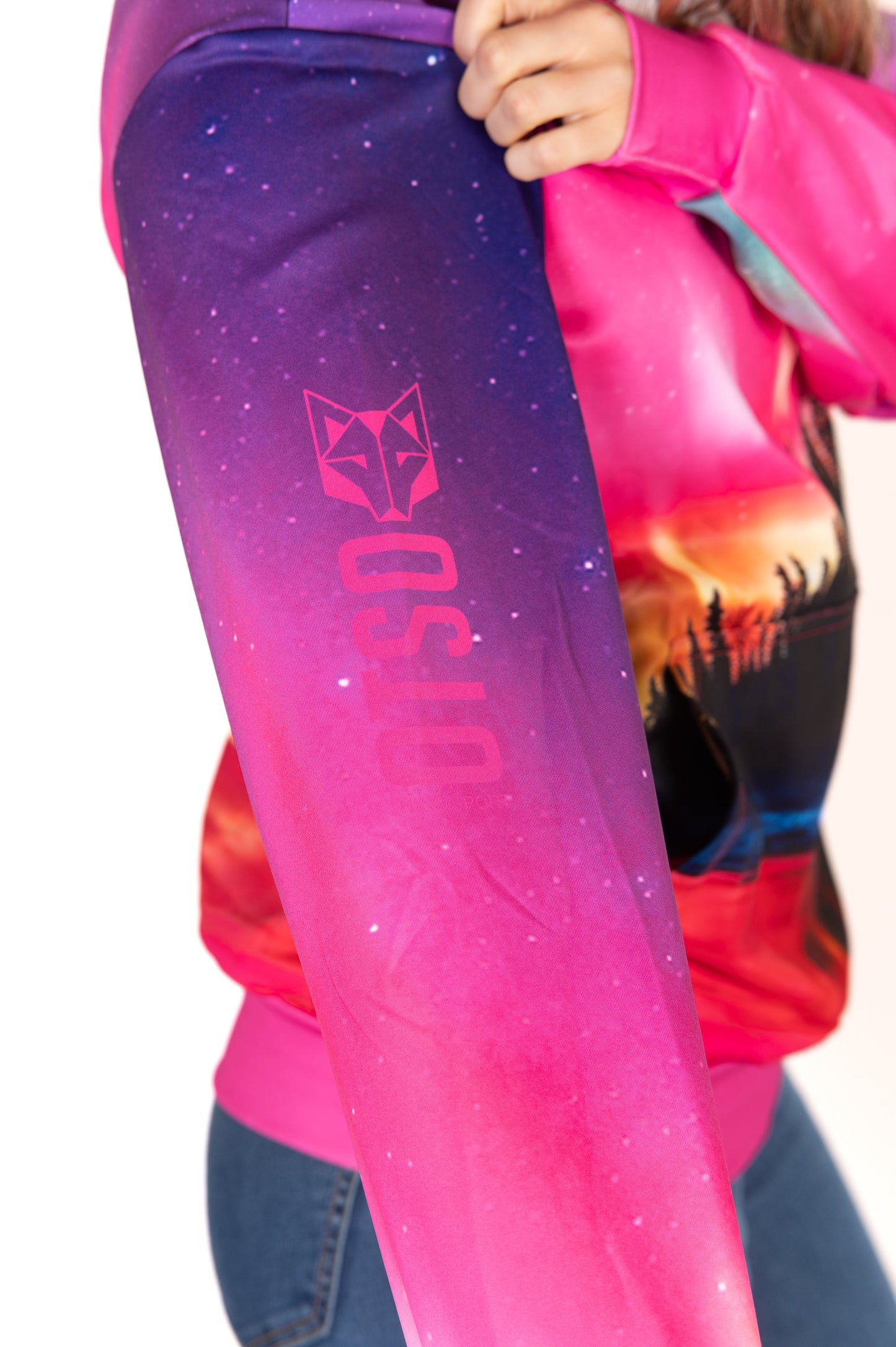 Hooded sweatshirt - Northern lights