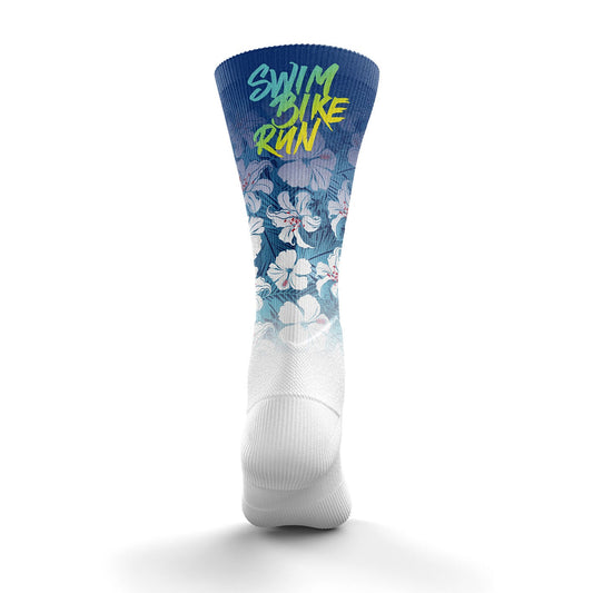 Calze sublimi - Nuoto Bici Corsa Fiore