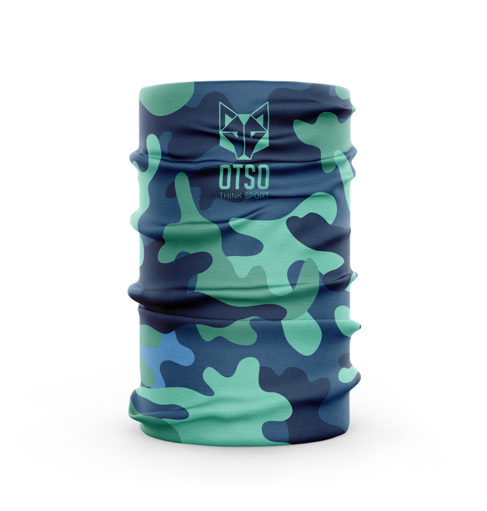Halstuch - Tarnmuster Blau