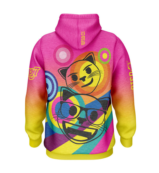Hooded sweatshirt - Emoji Plain Is Dull