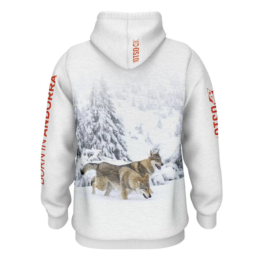 Hooded Sweatshirt - Wolf