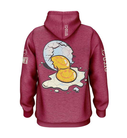 Hooded Sweatshirt - S.W.Smiley Concrete Canvas Egg