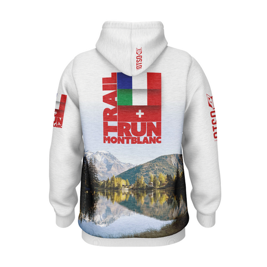 Felpa con cappuccio - Corsa su sentiero Montblanc 2024