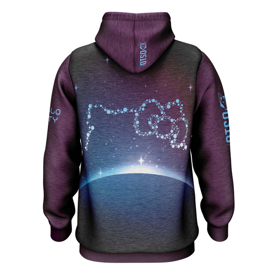 Hooded sweatshirt - Hello Kitty Galaxy