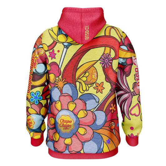Kapuzensweatshirt - Chupa Chups Blume