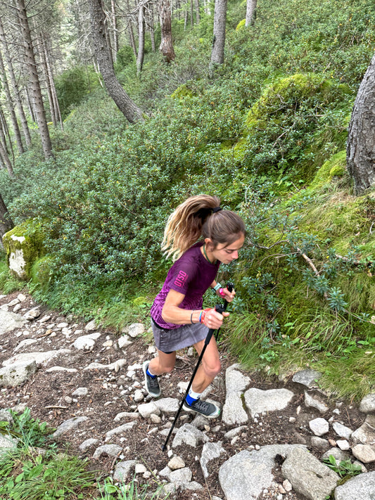 Ultralight trail poles - Black