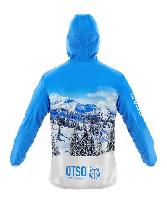Giacca da corsa Unisex - Foresta di neve