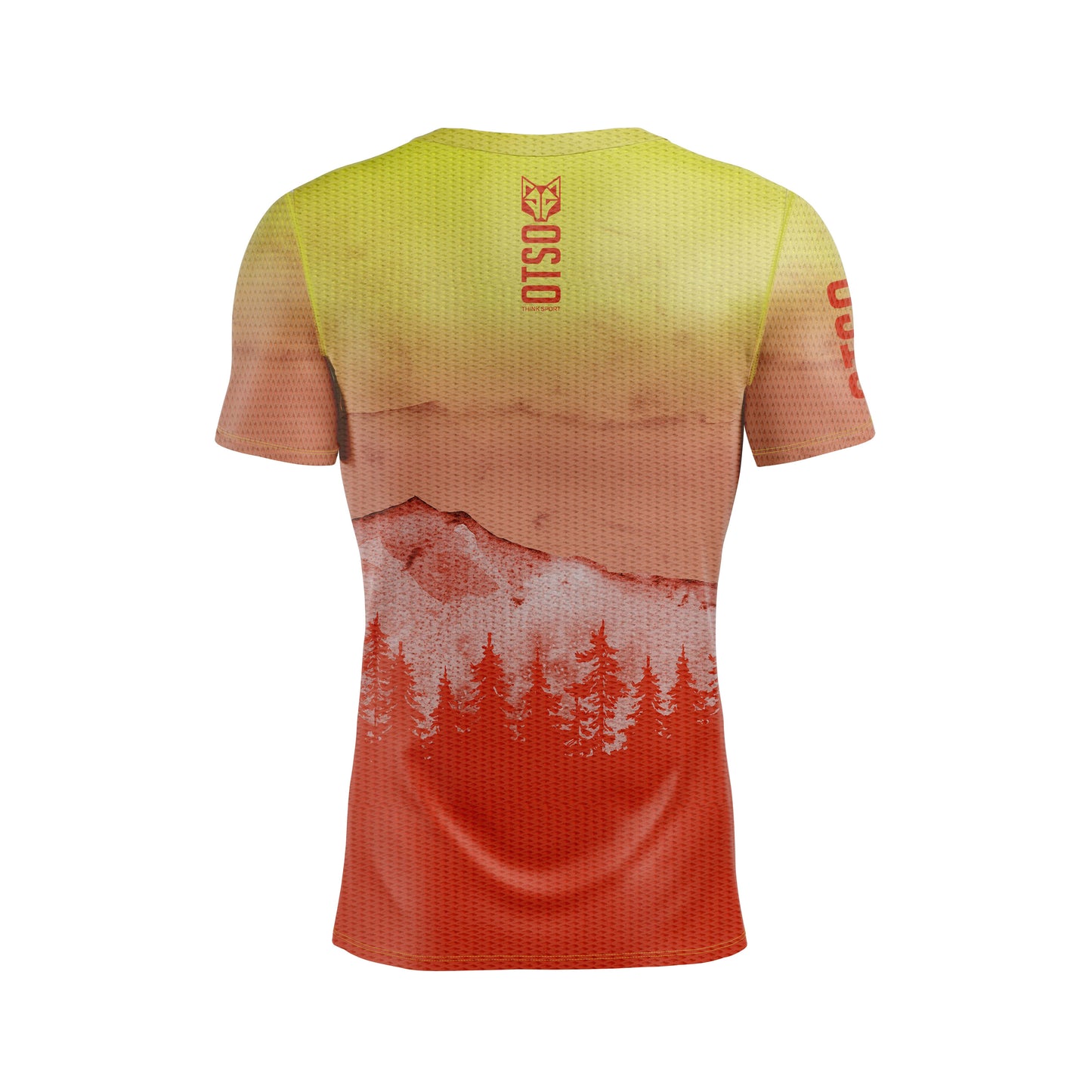 T-Shirt Homme - Orange Forest