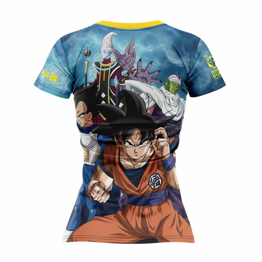Maglietta Donna - Dragon Ball Super Goku Vegeta
