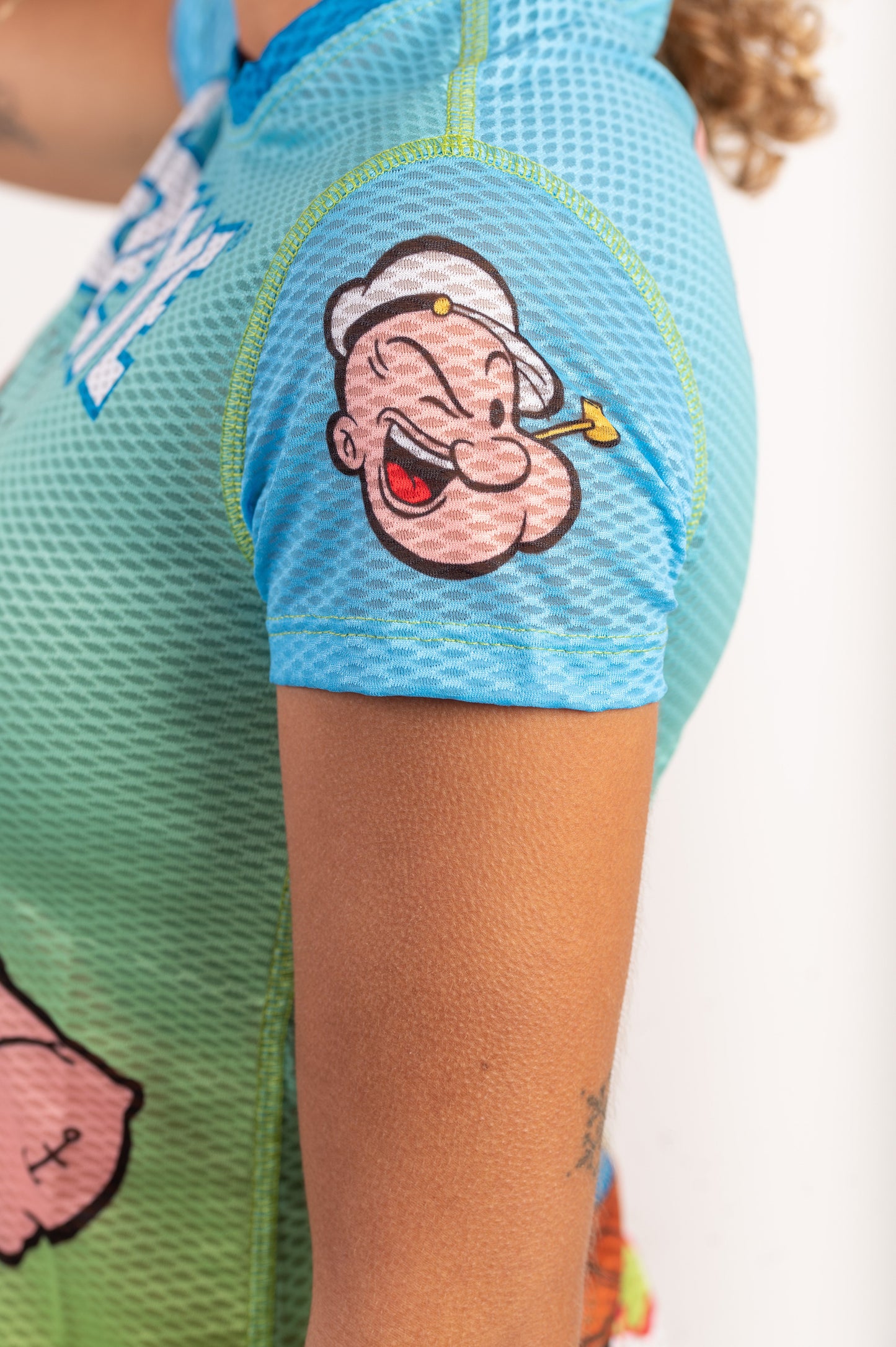 Damen-T-Shirt mit kurzen Ärmeln - Popeye & Olive