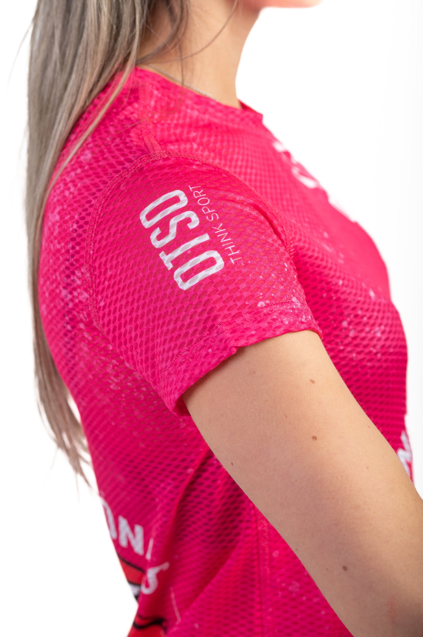 T-shirt Femme manches courtes - Running Stones Pink