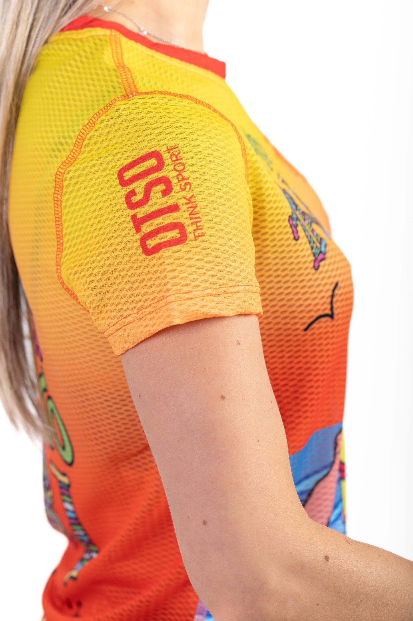 Women's short-sleeve shirt - Time to Tri Swim
