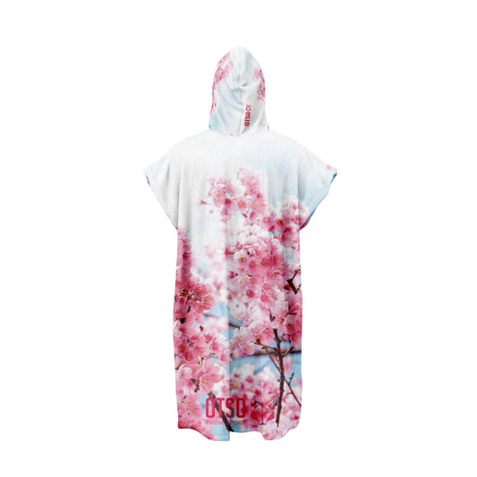 Swimming poncho - Almon Blossom