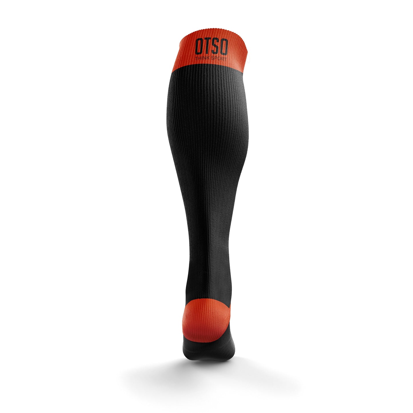 Chaussettes de récupération - Black & Fluo Orange