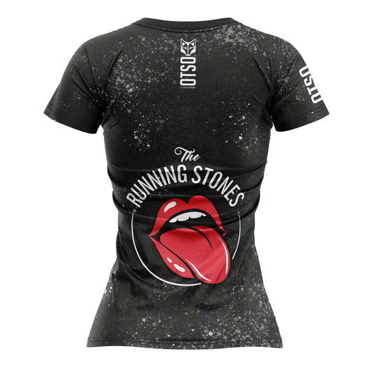 Women's short-sleeve shirt - Running Stones