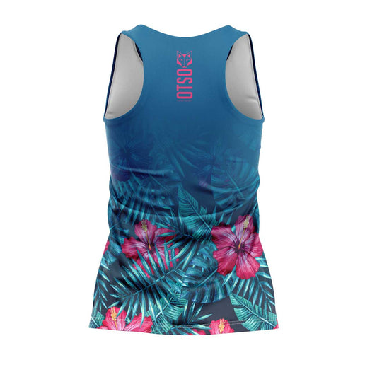 Women's Tank Top - Tropical Dark