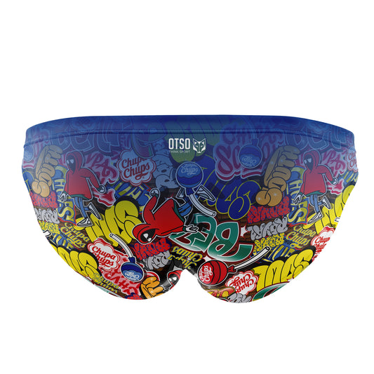 Bath briefs - Chupa Chups Graffiti