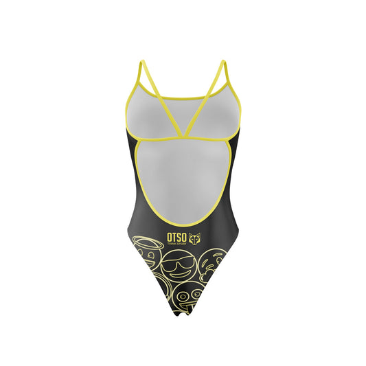 Maglia Donna - Faccine Neon Emoji