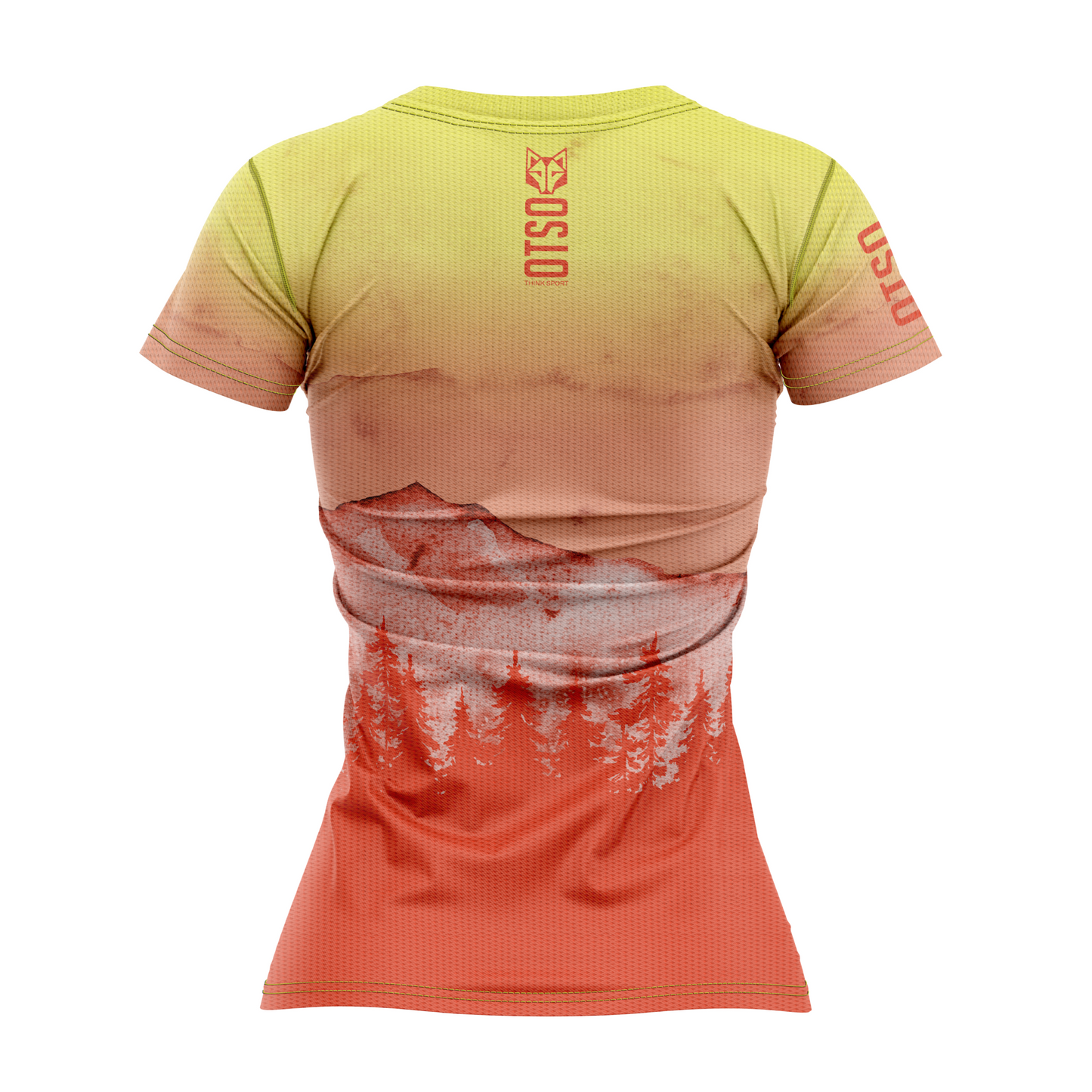 T-Shirt Femme - Orange Forest
