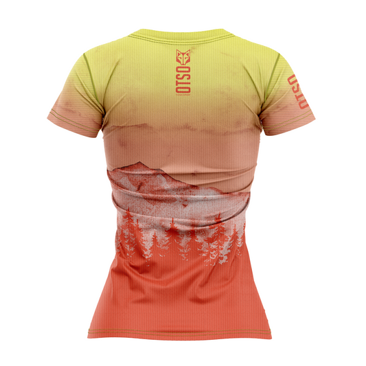 T-Shirt Femme - Orange Forest
