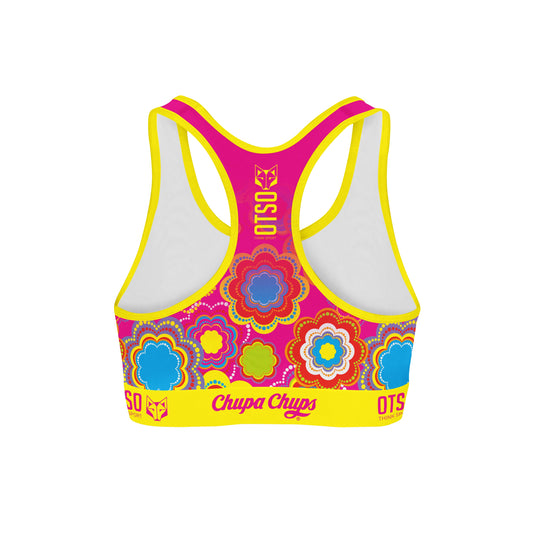 Sports top - Chupa Chups Floral Pink (Clearance)