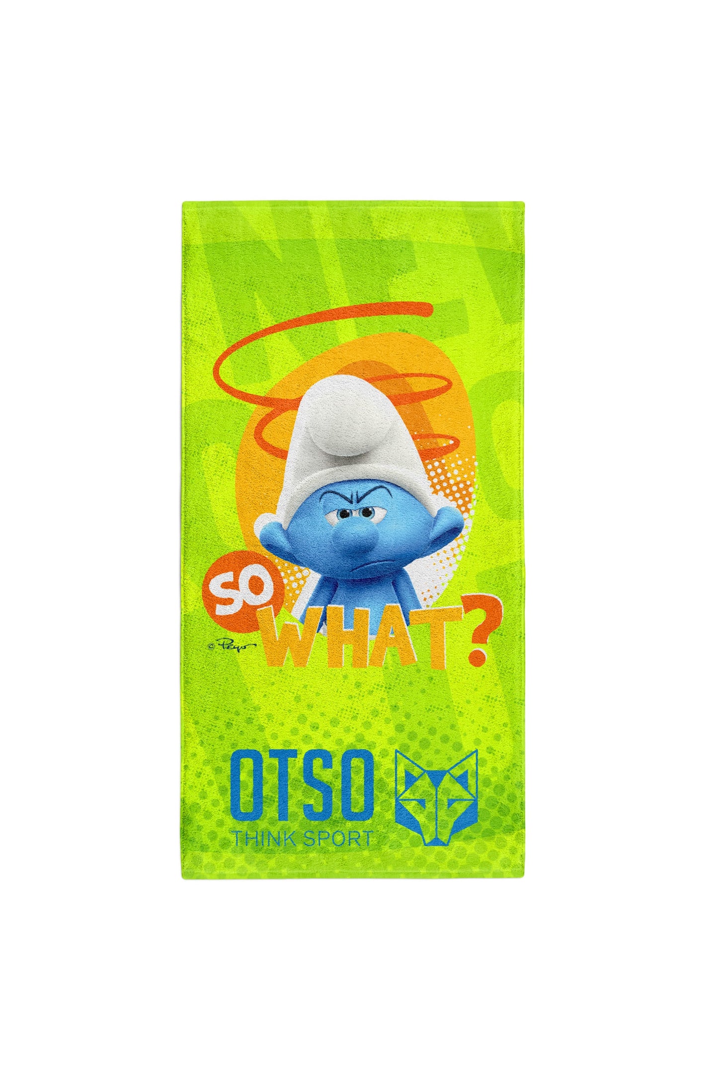 Serviette microfibre - Smurf The Boss (Outlet)