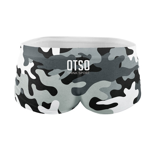 Swimming trunks - Grey camouflage