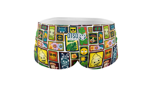 Boxer da bagno - Ritratto Emoji
