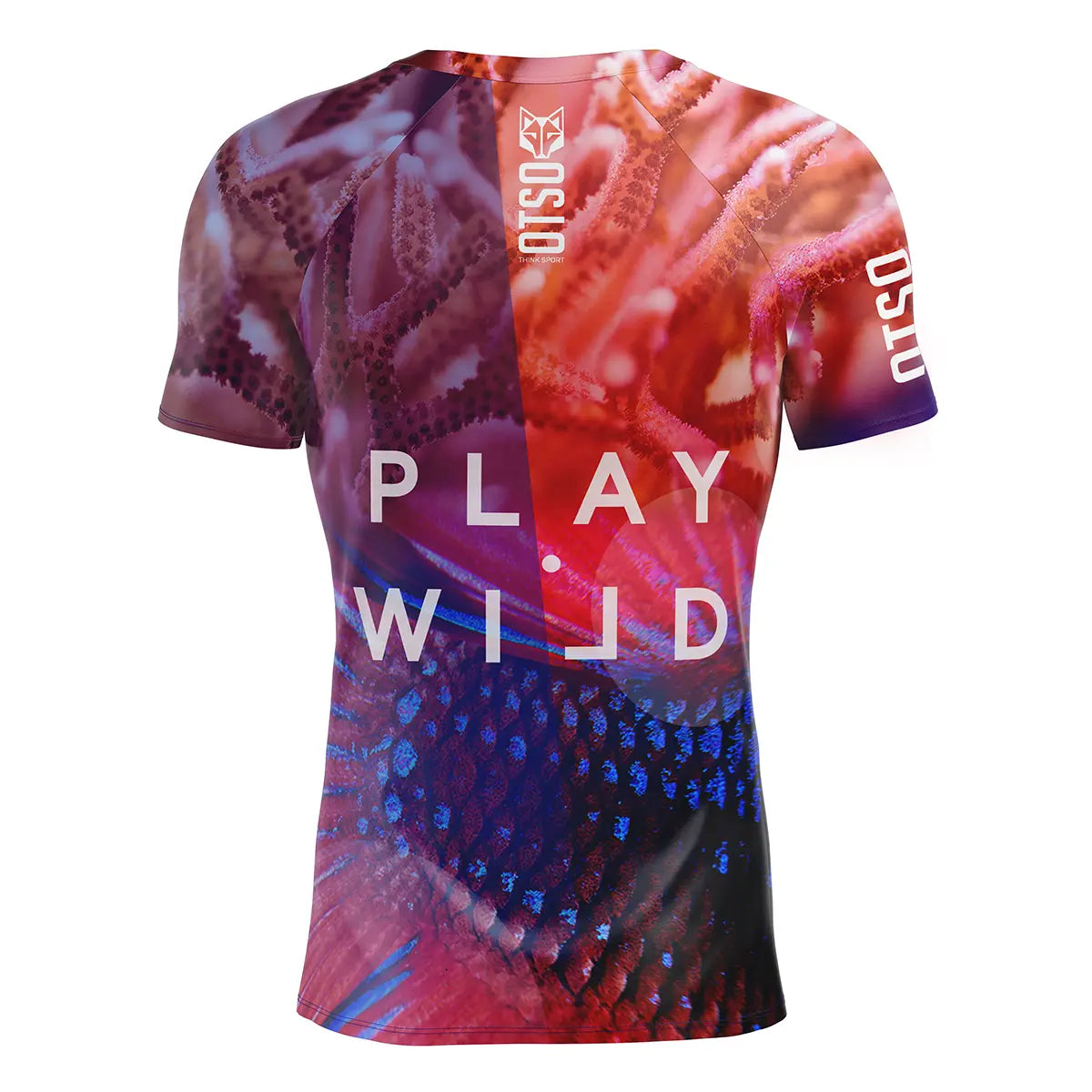 T-Shirt Padel Homme - Coral