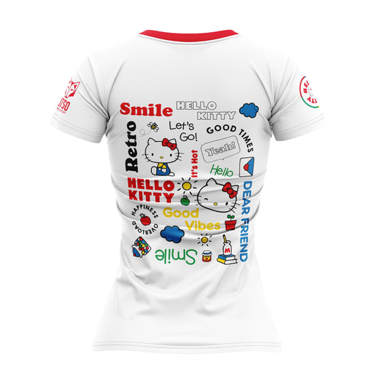 Maglietta Donna/Bambino maniche corte - Hello Kitty Sorriso