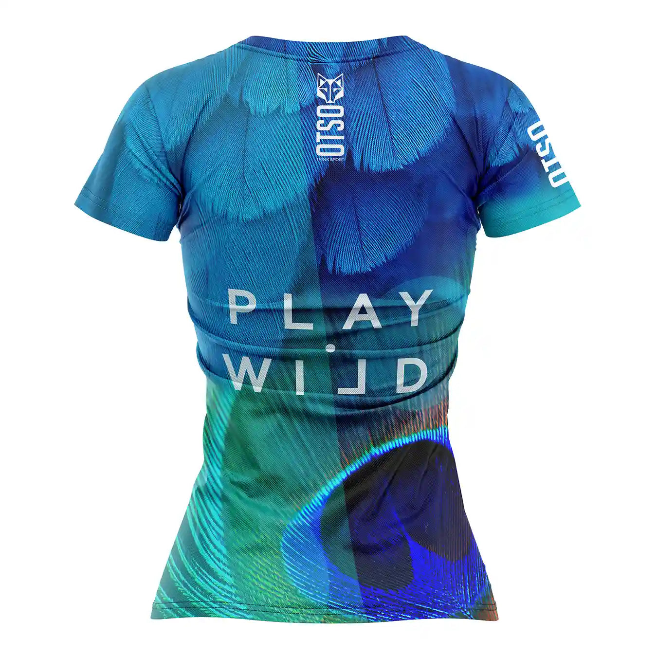 T-Shirt Padel Femme- Blue Birds