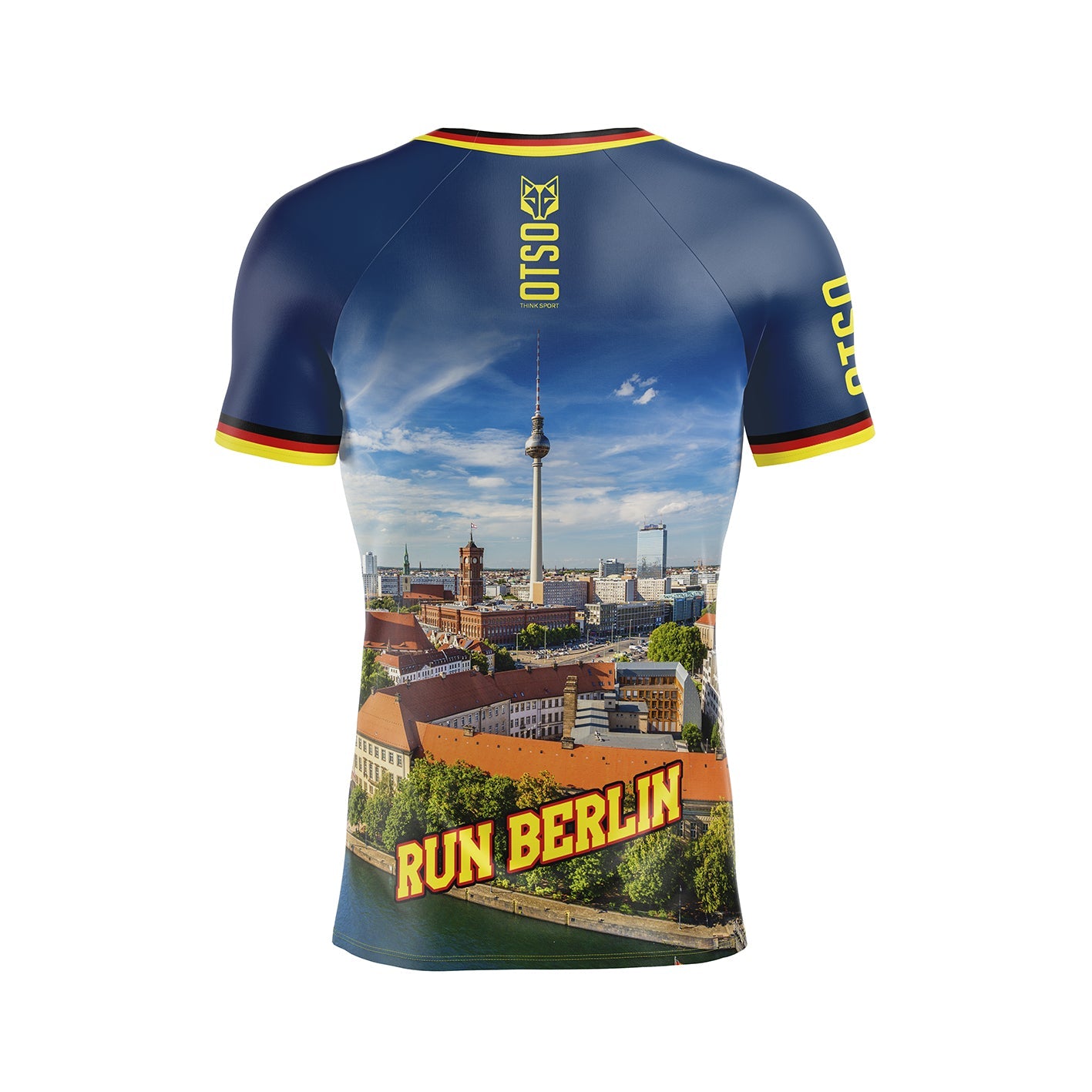 Herren-T-Shirt mit kurzen Ärmeln – Lauf Berlin 2024 (Ausverkauf)