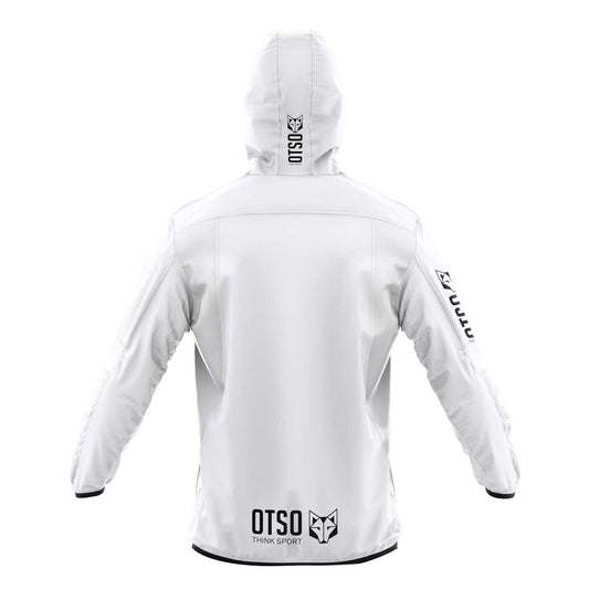 Waterproof Coat - White & Black