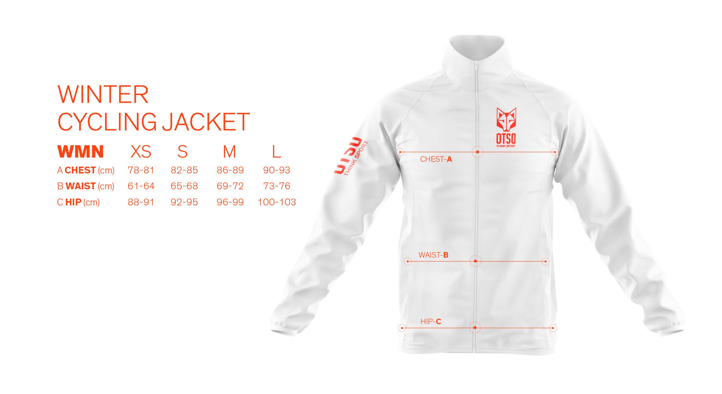Veste cyclisme hiver Femme - Midnightblue