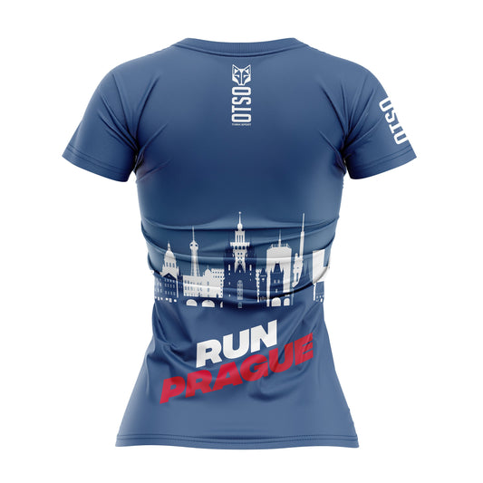 Women's short-sleeved shirt - Run Prague (Clearance)